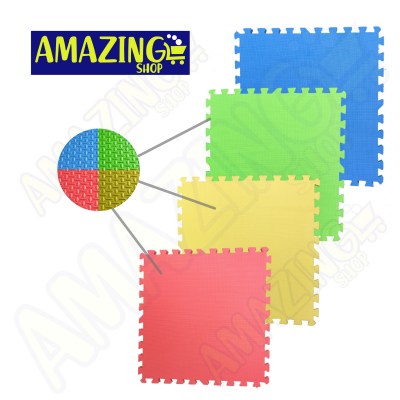 arte alfombra de color liso-023